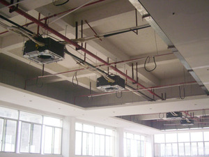 松山湖佳彩办公大楼空调安装