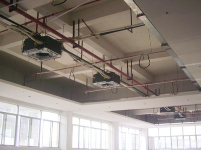 松山湖佳彩办公大楼空调安装